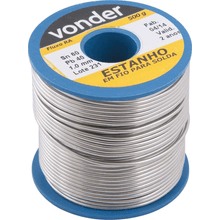 ESTANHO FIO 1,0MM P/SOLDA 500G VONDER