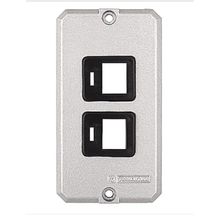 TAMPA S/ACESSORIO P/2 TOMADAS RJ45 3/4
