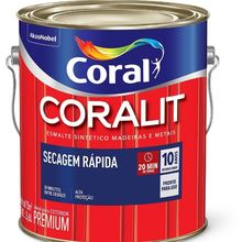 ESMALTE CORALIT SEC RAP AMARELO TR 3.0L