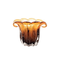 VASO DE VIDRO ITALY AMB E MAR 17X14X16,5