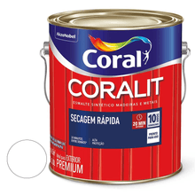 ESMALTE CORALIT SEC RAP BR BRANCO 3.0L